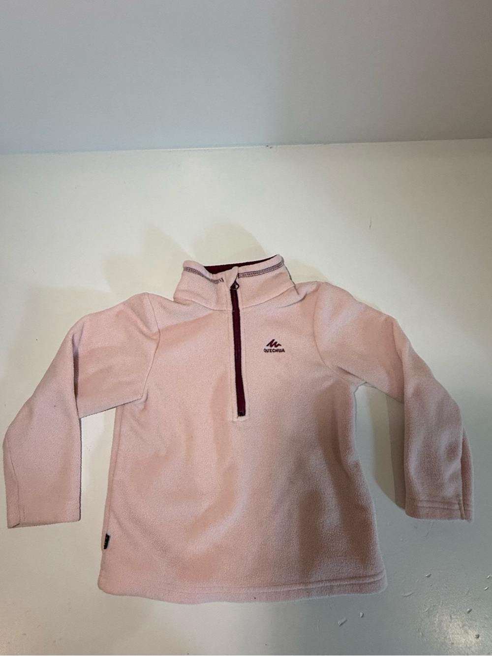 Quechua Pink & Purple Quarter Zip Pullover – Approx. 3T